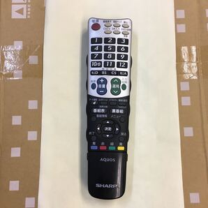 SHARP AQUOS テレビリモコン GA826WJSA