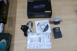 現状品 パナソニック Panasonic LUMIX DMC-GM1K オレンジ デジタル ミラーレス 一眼カメラ