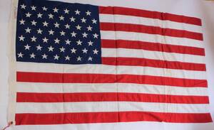 送料無料 美品 ■ ヴィンテージ DETTRA FLAG デトラフラッグ 50's 49星 アメリカ星条旗 約91cm×約152cm 国旗USA フラッグ 1959年