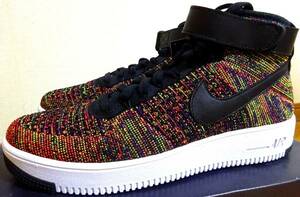 ★新品★NIKE AIR FORCE1 ULTRA FLYKNIT MID　28.5cm /黒