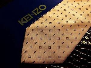 ★SALE【USED並品】2011【KENZO】ケンゾーの刺繍ネクタイ
