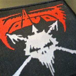 VOIVOD 刺繍パッチ ワッペン 赤ロゴ / slayer motorhead sodomの画像2