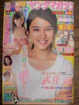 ヤングマガジン◆2012/No.28◆武井咲/今野杏南/西田麻衣/佐山彩香_画像1