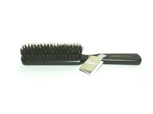  urban professional brush UEF-26 URBAN top class wool quality . wool pattern ebony 7 line flat surface hair salon .. goods static electricity prevention scalp massage 