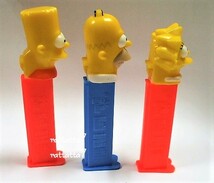 ☆PEZ☆The Simpsons☆Dispenser☆ペッツ☆シンプソンズ☆バート・リサ・パパ☆セット☆ディスペンサー_画像3