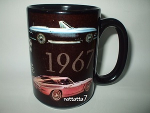 ☆同梱可☆Chevrolet Corvette☆Coffee☆Mug Cup☆コルベット☆マグカップ☆陶器☆C2☆1963.1967☆車☆アメリカ