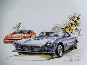 bow illustration -250// Maserati 3500GT /-250//1 sheets only 