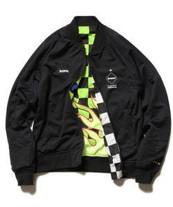 美品F.C.R.B.REVERSIBLE PDK JACKET/F.C.Real Bristol SOPHNET. ソフネット BLACK　黒S