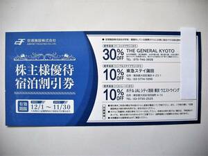 宿泊割引券「THE GENERAL KYOTO」 30％OFF 空港施設