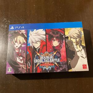 【送料無料!】PS4ソフト BLAZBLUE CROSS TAG BATTLE LIMITED BOX ブレイブルークロスタッグバトル【中古】