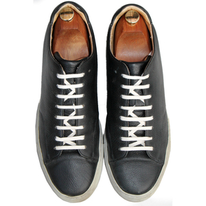  superior article * made in Japan *SHETLANDFOXsheto Land fox * leather sneakers 9=27 low cut sneakers Reagal black men's q-115