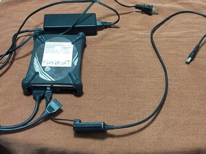 Buffalo 外付けハードディスクキット 128GBハードディスク付き