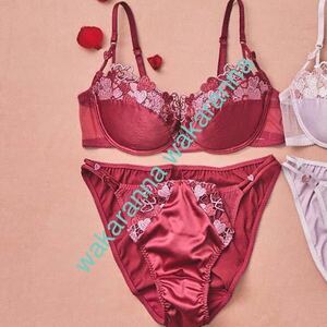 Новый PJ Peach John Full of Love Brasset C70 Bra &amp; Panty M Size Red Upd и нижний набор неиспользованный бюстгальтер Bra Valentine Red продается