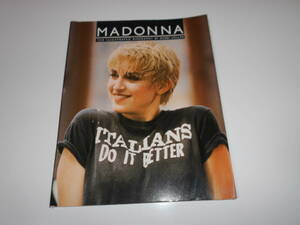 マドンナ ブック MADONNA book 洋書 英語 Madonna The illustrated biography　1980年代　ヴァージン/フーズ・ザット・ガールツアー/写真集