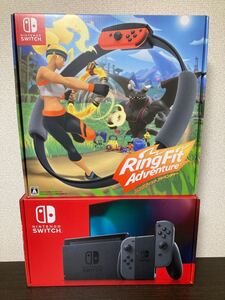 新品未開封 ニンテンドースイッチ本体、リングフィットアドベンチャーセット