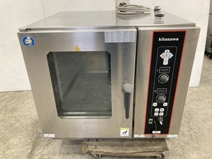 M-318　北沢産業 スチームコンベクションオーブン CKEP-6 幅890×奥行870×高さ820mm 厨房機器 飲食店 店舗
