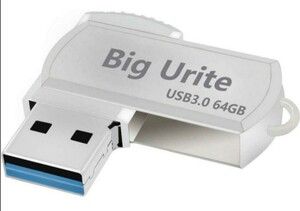 USBメモリ 超高速USB 3.0データ転送 高品質と防水 64GBで大容量