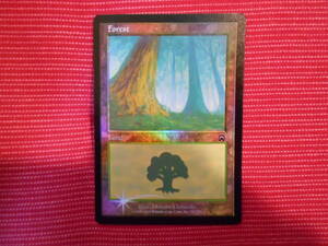 [Mercadian Masques] [Foil] MTG : Forest1 英語版 黒枠