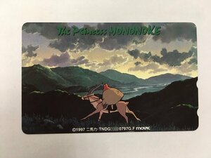  телефонная карточка телефонная карточка 50 частотность Princess Mononoke Ghibli не использовался 