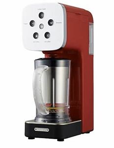 【新品未開封】ドウシシャ コーヒーメーカー クワトロチョイス ミキサー機能搭載 レッド QCR-85A RD