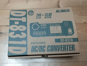 ☆新品 未使用☆Alinco　DT-831D　アルインコ　Max 32A　（DC24V-DC12V）　DC/DCコンバーター