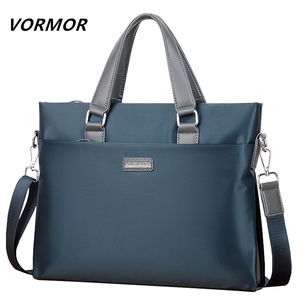 ★ ブリーフケース メンズ VORMOR 高級海外ブランド Oxford 防水 選べる2色 ビジネス ショルダー ハンドバッグ 鞄 (a1665)