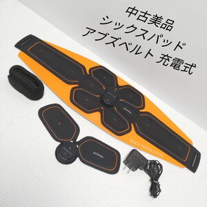 美品 シックスパッド アブズベルト 2点セットSIXPAD MTG 充電式 ABS BELT