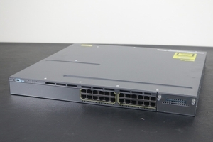 【シスコ CISCO】スイッチ（WS-C3750X-24T-S V04）13年製　未チェック現状品