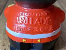 ♪♪昭和レトロ ホンダ HONDA バラード BALLADE 英国BL社提携記念 貯金箱 英国 近衛兵 全高12cm 当時物♪♪_画像3