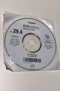 (送料無料)Canon EOS DIGITAL Solution Disk (Win/Mac) Ver.29.4