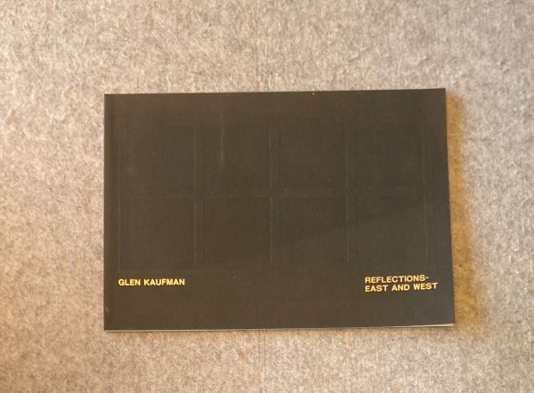 Catálogo Reflejos de Oriente y Occidente Glen Kaufman / 1991 The Office Kyoto / Artista estadounidense, Cuadro, Libro de arte, Recopilación, Catalogar