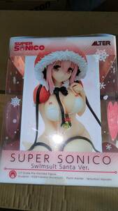  representative exhibition NO.65 unopened new goods Super Sonico swimsuit santa 1/6