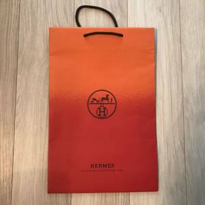 【袋のみ】HERMES エルメス　紙袋　ショッパー　エルメス銀座店で入手　（同梱相談可）