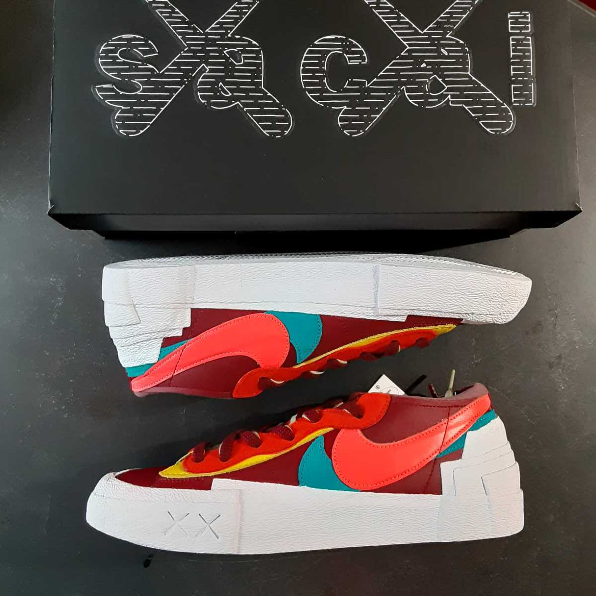 ファッション KAWS×SACAI×NIKE カウズ BLAZER Dusk LOW PURPLE DUSK