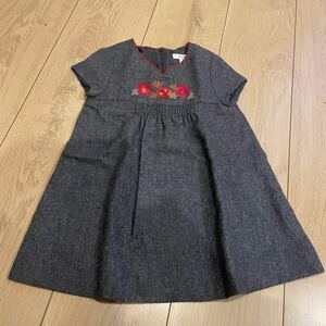 ZARA ザラ　 ジャンパースカート　ワンピース　ウール　76-84cm