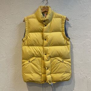 visvim イエローADVENTURA DOWN VEST サイズ1(s)