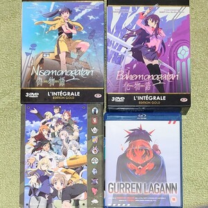 Blu-ray DVD 化物語 偽物語 グレンラガン ストライクウィッチーズ
