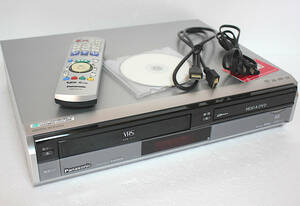 【即決＆送料無料】PANASONIC パナソニック DMR-XP20V VHS⇔HDD(250GB)⇔DVDレコーダー 純正リモコン（電池入）HDMIケーブル有