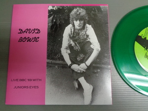 DAVID BOWIE/BBC '69 WITH JUNIORS EYES★シングル 　カラーレコード