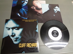 CLIFF RICHARD/STRONGER THAN THAT★シングル 限定ポストカード3枚付き