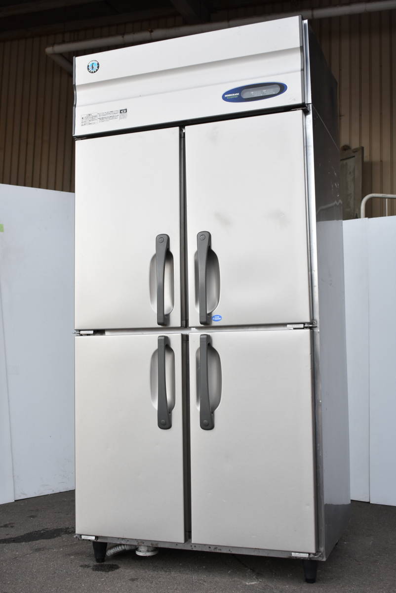 高質 ホシザキ 縦型冷凍冷蔵庫 HRF-90Z3 2018年 4ドア1凍3蔵 冷凍-20 