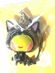  踊り子 クリノッペ マスコット ストラップ 黒猫 新品 イヤホンジャック 踊り子 clinoppe black cat フィギュア Figure strap charms