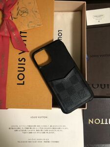  first come, first served! genuine article guarantee! Louis Vuitton Damier gla Fit IPHONE bumper 11 PRO