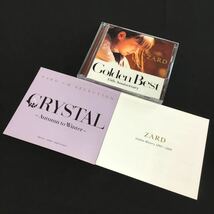 CD ZARD / Golden Best 15th Anniversary CRYSTAL Autumn to Winter DVD付限定盤_画像2