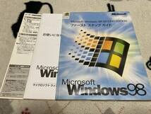 【送料込み】製品版 Microsoft Windows 98 SE PC/AT互換機、PC9800シリーズ対応 正規品_画像4