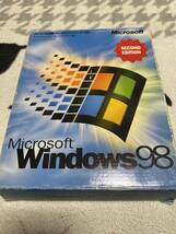 【送料込み】製品版 Microsoft Windows 98 SE PC/AT互換機、PC9800シリーズ対応 正規品_画像1