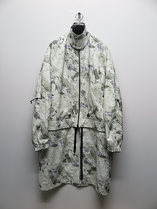 SALE50%OFF/NIL/S・ニルズ/PRINTED PL STRETCH TWILL COAT FOR MALE/OFF WHITE・2