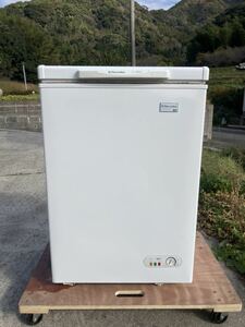 A95♪Electrolux 冷凍ストッカー♪2012年製 ECB105 105L 業務用 上開き 冷凍庫 ストッカー W602×D560×H908 エレクトロラックス 厨房