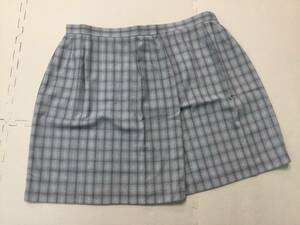0010 new goods [HINUCK] skirt size 9 number M 2 sheets set navy blue series / high nak/ office work clothes /OL/ acceptance / uniform / office / uniform 