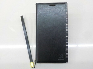 TIN★☆在庫あり②iPhone11手帳型ケース　iP19_61-ACB03ACB　Black×Black　黒　3-10-5